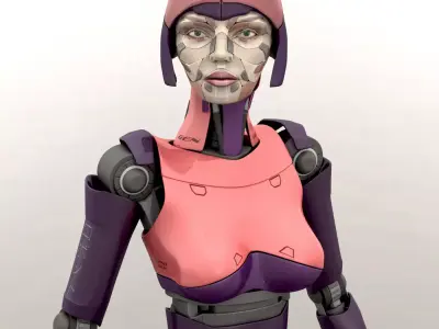 2ndGen 2 Rigged 3D model