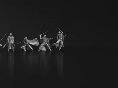 Darth Vader Figure Set 05 3D print model