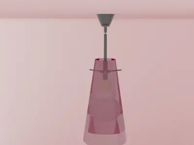 Burger King Light Low-poly 3D model