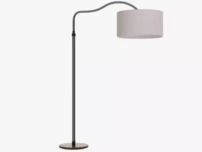 Floor Lamp Low-poly 3D model 14