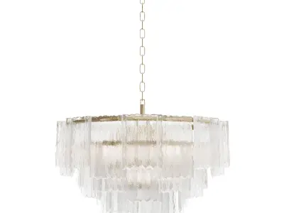 Round pendant chandelier 164FA-33126 Garda Decor 3D model