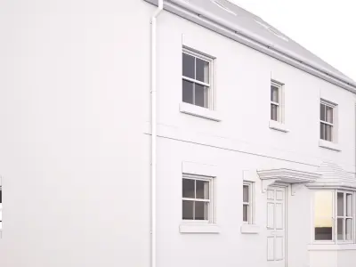 British House Theale F 3D model
