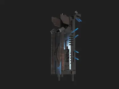 probe scifi robotic vol2 3D model