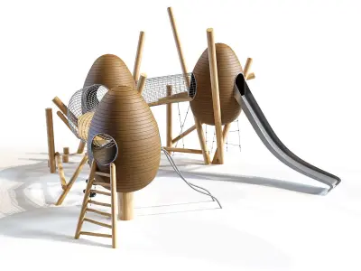 Playground Nests by Taiga 3D model