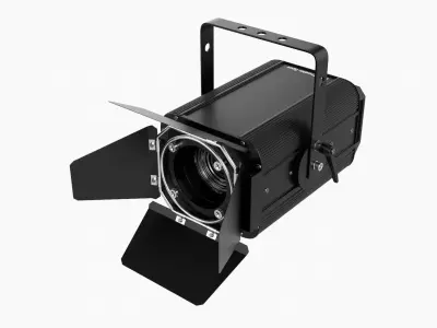 Theatre LED spotlight 3D model