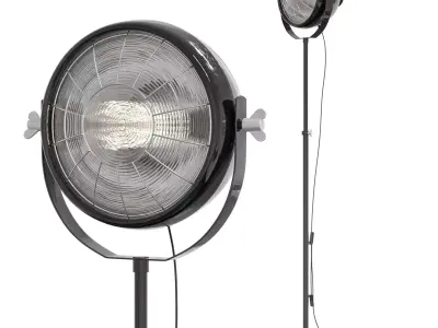 IKEA - SVARTNORA Floor lamp 3D model