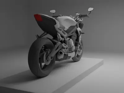 2021 TRIUMPH STREET TRIPLE RS 3D model