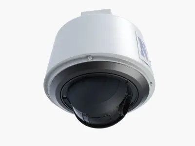 Street Camera NYPD CCTV 3D model