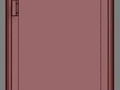 Refrigerated display case Frosty 3D model