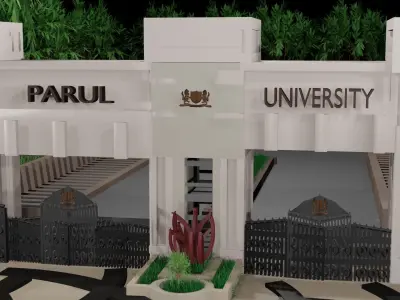 gate 3d models Low-poly 3D model