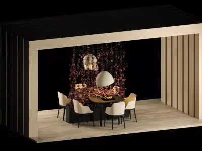 Interior set 03 3D model