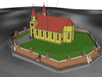 Architecture-Religion-God-Culture-Temple -0213 3D model