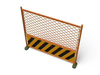 guard fence 3D model