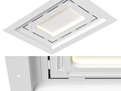 Modern ceiling RJ Easy Design 14 3D model