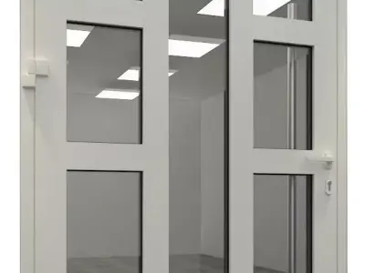 Aluminum Joinery Doors 3D model