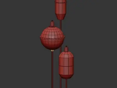 Moirai Floor 3D model