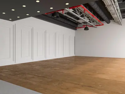 Loft Office 11 3D model