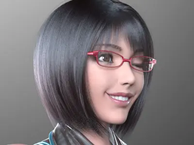 Sayuri Kouzuki V1 Light Edition for Maya 3D model