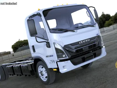  Isuzu Truck NRR EV 176 Inch 2025 No Body Rigged 