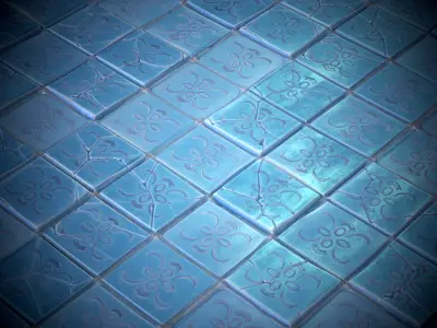 Tiles and glue - VOL 01 - Substance Designer Texture