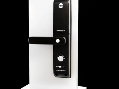 Large Digital Door Lock Low-poly 3D model YDM7220-B Low-poly 3D model