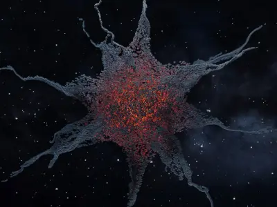 sifi space creature 3D model