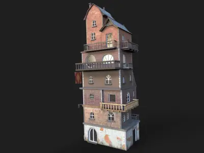Elves house 3D model