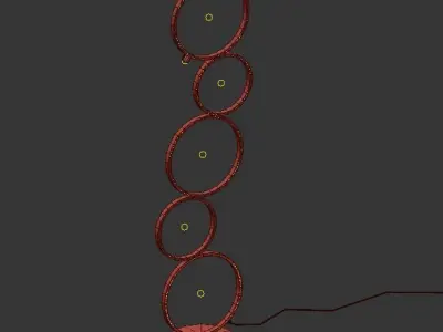 Modern Ring 3D model