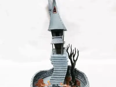 Jacks House - Halloween Town Project 3D print model