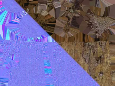 Tree log 02 3D model