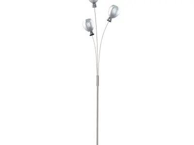 Sylvia Glass Floor Lamp 3D model