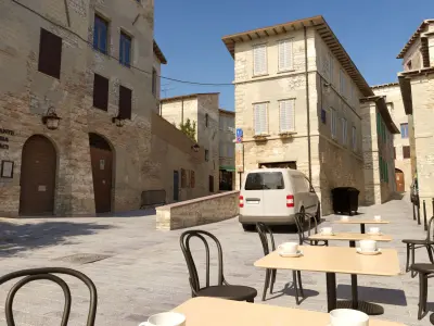 Old Town in Italy 3D model