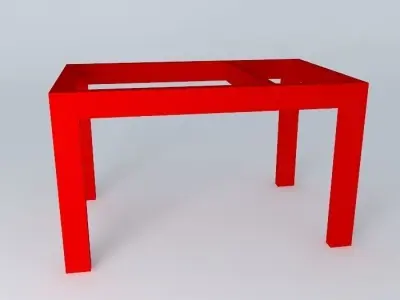 PARKING table Free 3D model