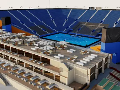 Diriyah Arena - Riyadh Saudi Arabia 3D model