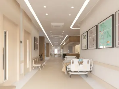  Modern Hospital Interior 