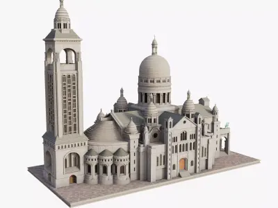 Sacre Coeur 3D model