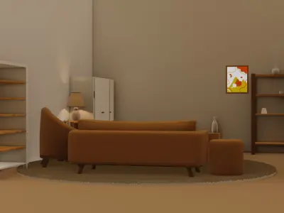Room Assets 01 3D model
