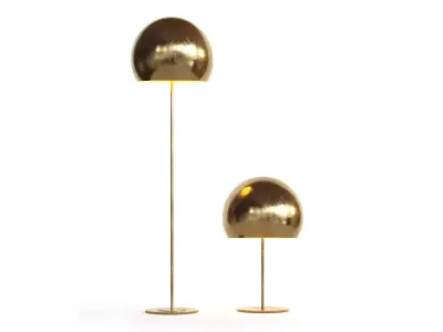 Mirror 45 Lamps Free 3D model