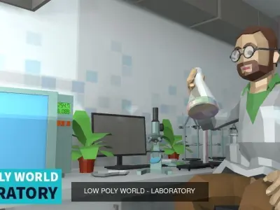 Big package of 10 Low poly worlds