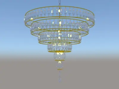Chandelier 3D model