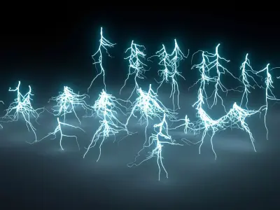 Lightning Pack v37 3D model