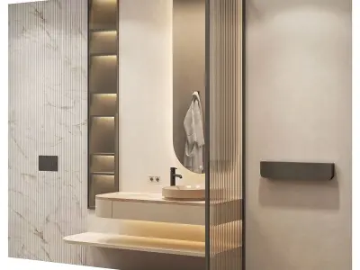 Bathroom Furniture RJ Easy Design 12 3D model