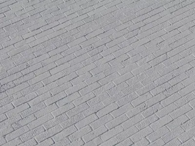 High Res Aged Clay Brick Floor  Texture