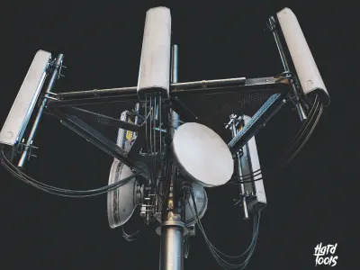 MODULAR CELL TOWER EQUIPMENT Low-poly 3D model