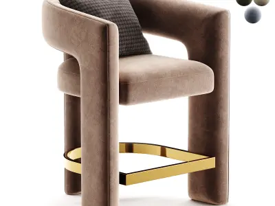 Darlington Counter Stool 3D model