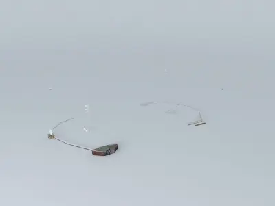 DAC DAC fotbalpájája Football field Free 3D model