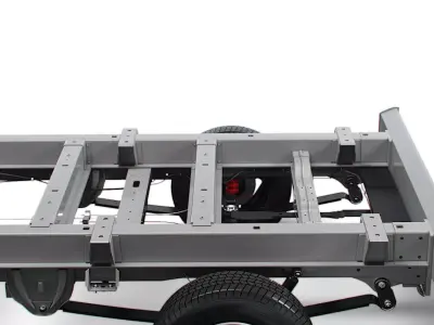 Fiat Ducato Chassis SingleCab L3 2026 3D model