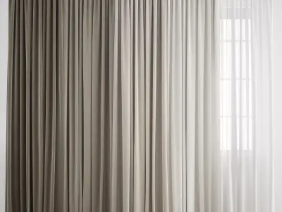 Curtain 375 3D model