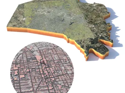 Lexington Kentucky 3D model