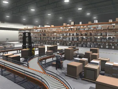  Robot Factory and Warehouse Collection 